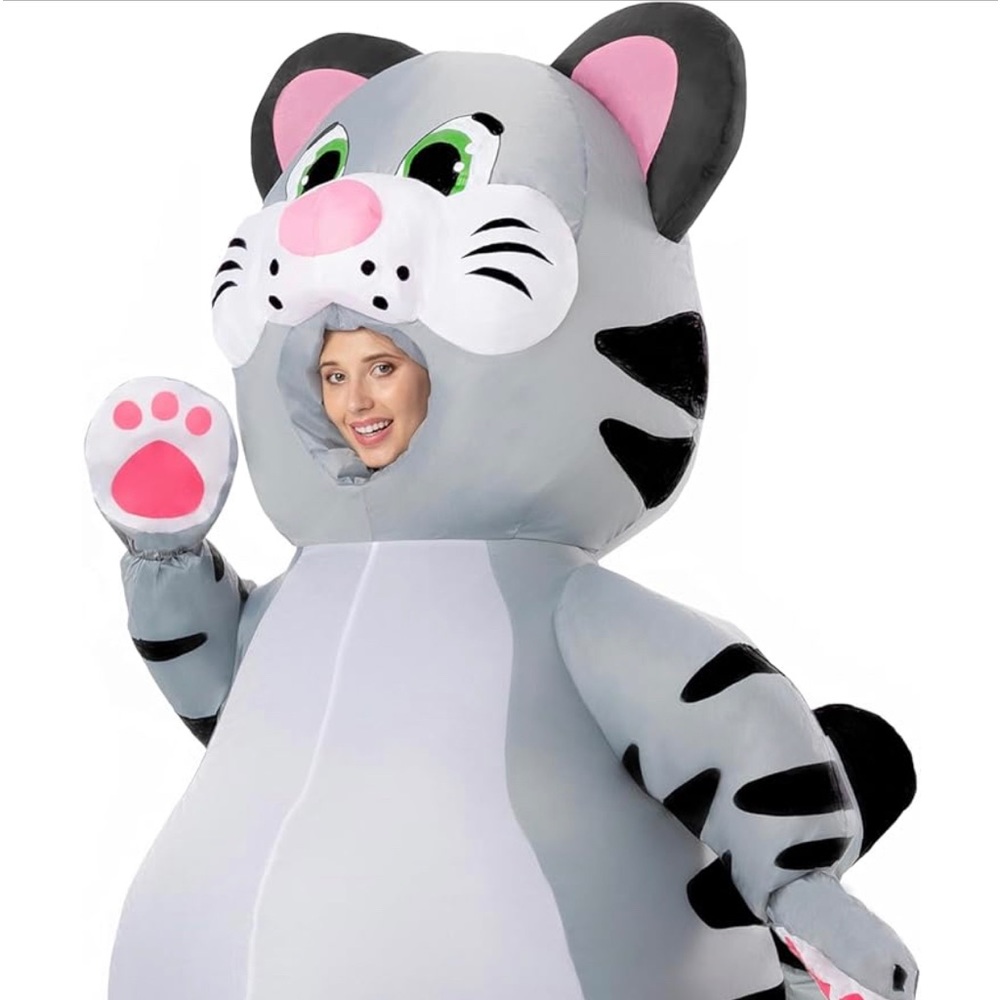Inflatable cat costume Kids size 7-10